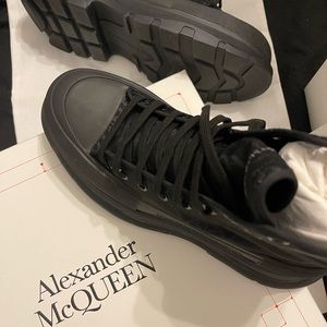 Alexander McQueen black boots